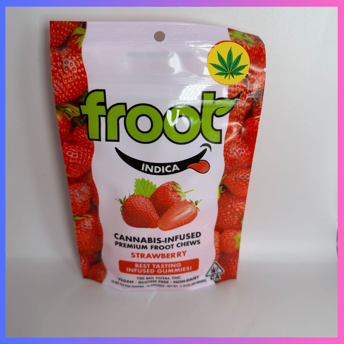 Froot Gummies - 100 mg - Vegan - Gluten Free